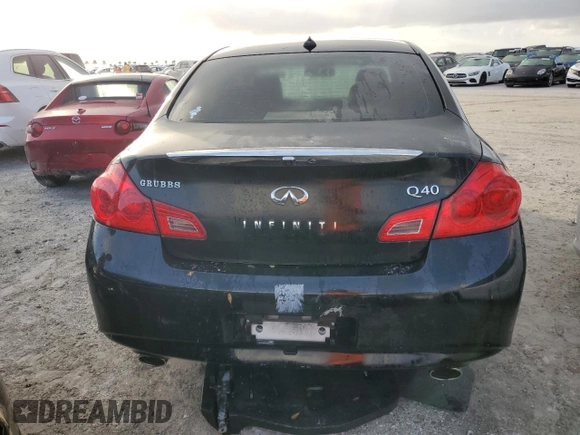 2015 Infiniti Q40 with VIN JN1CV6AP4FM503290, listed as a Copart auction lot 76377584 with 79,766 mi miles and Non Repairable. Bid and sale history available at carsss.com. Image 6.