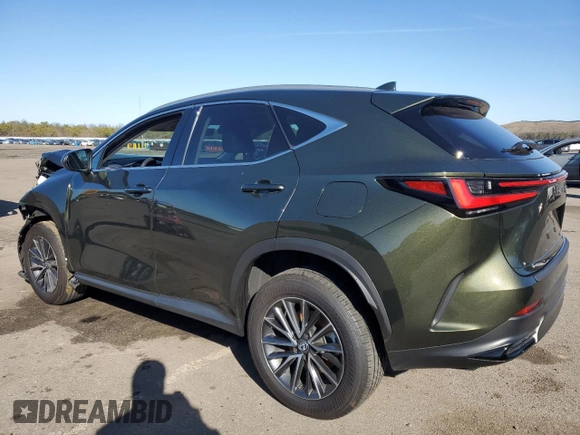 2024 Lexus NX 350h with VIN 2T2AKCEZ4RC022704, listed as a Copart auction lot 49720315 with 15,402 mi miles and Salvage title. Bid and sale history available at DreamBid. Image 2.