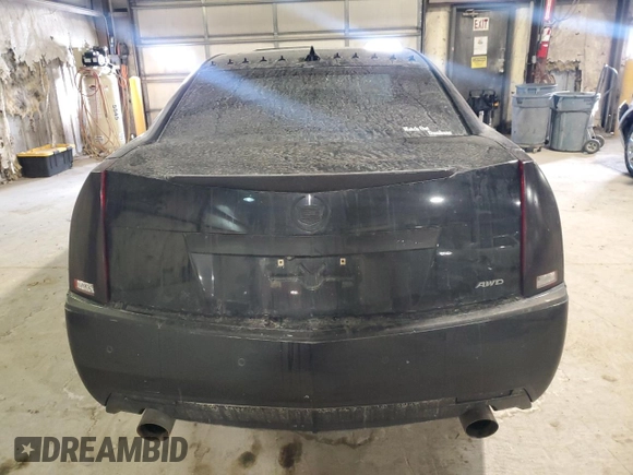 2012 Cadillac CTS Premium with VIN 1G6DS5E37C0137858, listed as a Copart auction lot 88446625 with 153,162 mi miles and Salvage Title. Bid and sale history available at DreamBid. Image 6.