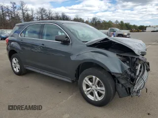 2017 Chevrolet Equinox LS with VIN 2GNALBEK0H1585543, listed as a Copart auction lot 52783925 with 50,560 mi miles and Salvage Title. Bid and sale history available at carsss.com. Image 4.