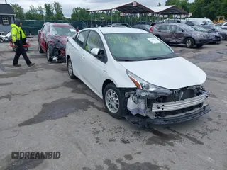 2022 Toyota Prius L Eco with VIN JTDKAMFU1N3162636, listed as a IAAI auction lot 42190567 with 67,987 mi miles and . Bid and sale history available at DreamBid. Image 1.