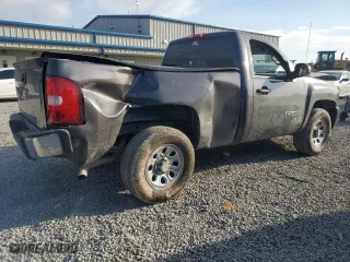 2011 Chevrolet Silverado 1500 Work Truck with VIN 1GCNCPEX6BZ297821, listed as a Copart auction lot 47571225 with 0 mi miles and Salvage Title. Bid and sale history available at carsss.com. Image 3.
