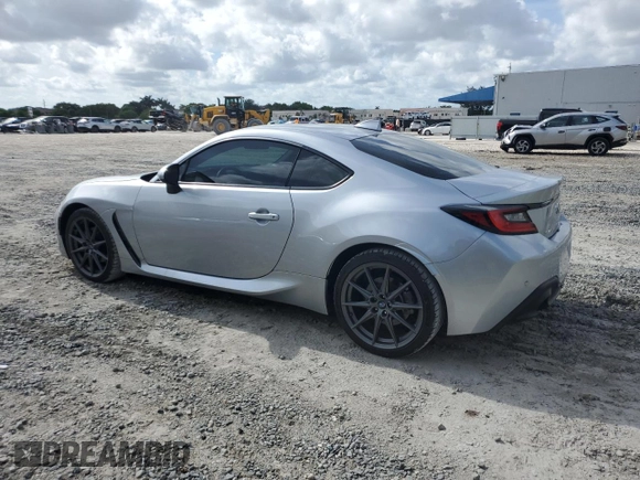 2022 Subaru BRZ Limited with VIN JF1ZDBF19N8703408, listed as a Copart auction lot 59697924 with 16,040 mi miles and Clean title. Bid and sale history available at DreamBid. Image 2.