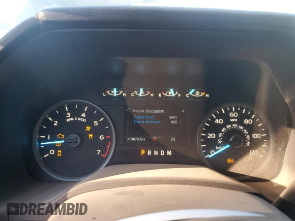 2018 Ford F-150 XL с VIN 1FTEW1CP9JKC48823, выставлен на аукционе Copart как лот 54074485 с пробегом 73 873 миль миль и Списание • Salvage title. История ставок и продаж доступна на DreamBid. Изображение 9.