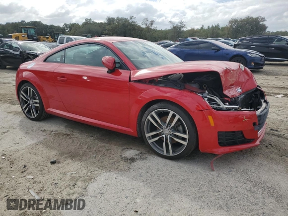 2017 Audi TT z VIN TRUC5AFV4H1003695, wystawiony jako Copart lot #79053054 z przebiegiem 45 496 mil mil oraz Szkoda całkowita • Salvage title. Historia ofert i sprzedaży dostępna na DreamBid. Obrazek 4.