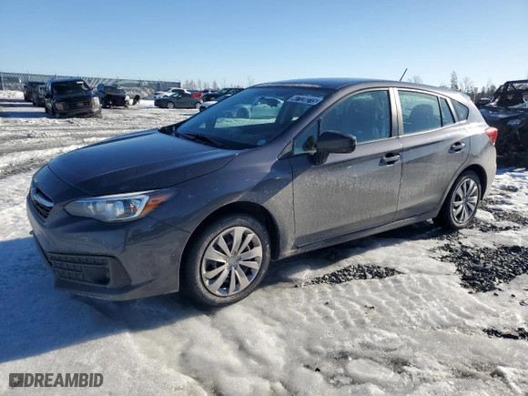 2020 Subaru Impreza with VIN 4S3GTAA60L1710058, listed as a Copart auction lot 47120215 with 77,272 mi miles and Clean Title. Bid and sale history available at carsss.com. Image 1.