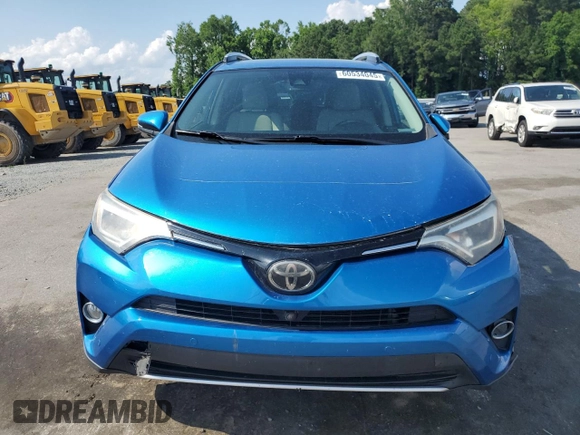 2016 Toyota RAV4 Limited with VIN JTMYFREV1GJ077247, listed as a Copart auction lot 60534045 with 80,863 mi miles and Salvage title. Bid and sale history available at DreamBid. Image 5.