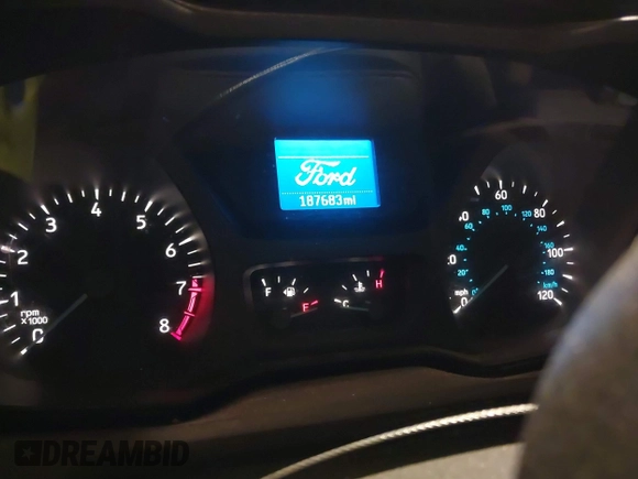 2015 Ford Transit Cargo with VIN 1FTNR1ZM3FKA77580, listed as a IAAI auction lot 41298569 with 187,683 mi miles and . Bid and sale history available at DreamBid. Image 7.