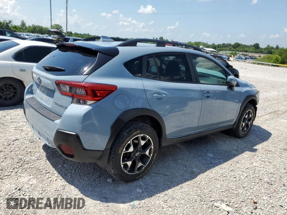 2020 Subaru Crosstrek Premium with VIN JF2GTAPC7L8216236, listed as a Copart auction lot 61494615 with 47,042 mi miles and Salvage title. Bid and sale history available at DreamBid. Image 3.