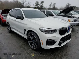 2020 BMW X3 M Competition z VIN 5YMTS0C01L9B23531, wystawiony jako Copart lot #73470892 z przebiegiem 27 432 mil mil oraz . Historia ofert i sprzedaży dostępna na DreamBid. Obrazek 4.