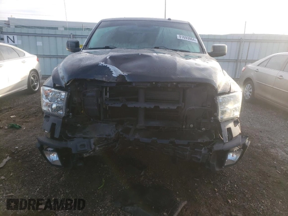 2018 Ram 1500 Express with VIN 3C6RR7KG5JG203194, listed as a Copart auction lot 81693864 with 88,636 mi miles and Salvage title. Bid and sale history available at DreamBid. Image 5.