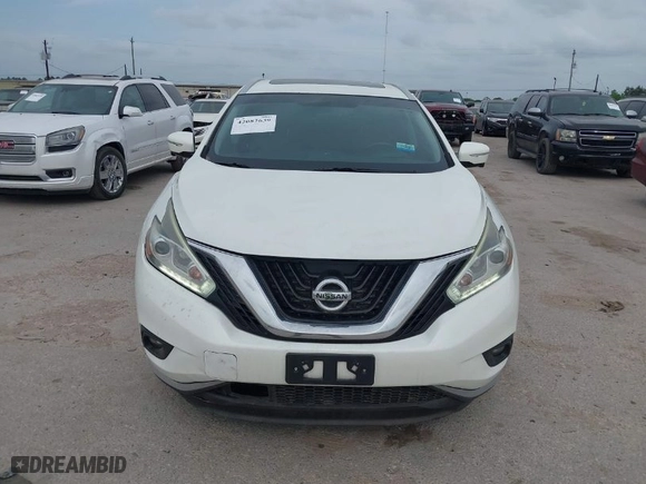 2015 Nissan Murano SL with VIN 5N1AZ2MG3FN200147, listed as a IAAI auction lot 42082639 with 165,407 mi miles. Bid and sale history available at carsss.com. Image 12.