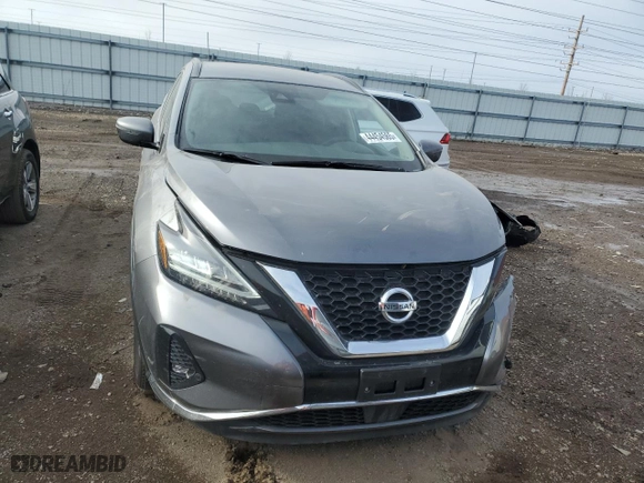 2022 Nissan Murano SV with VIN 5N1AZ2BS9NC127108, listed as a Copart auction lot 44454565 with 43,923 mi miles and Salvage Title. Bid and sale history available at carsss.com. Image 5.
