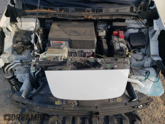 2021 Nissan LEAF SV Plus with VIN 1N4BZ1CV2MC554727, listed as a Copart auction lot 49440675 with 75,783 mi miles and Salvage title. Bid and sale history available at DreamBid. Image 12.