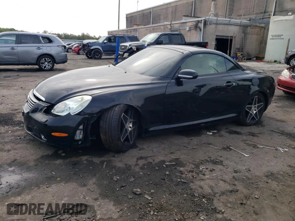 2003 Lexus SC 430 z VIN JTHFN48Y530045385, wystawiony jako Copart lot #72208434 z przebiegiem 211 684 mil mil oraz Szkody całkowita. Historia ofert i sprzedaży dostępna na DreamBid. Obrazek 1.