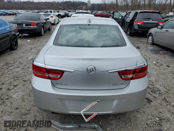 2015 Buick Verano with VIN 1G4PP5SK8F4166110, listed as a Copart auction lot 84860424 with 233,742 mi miles and Salvage title. Bid and sale history available at DreamBid. Image 6.