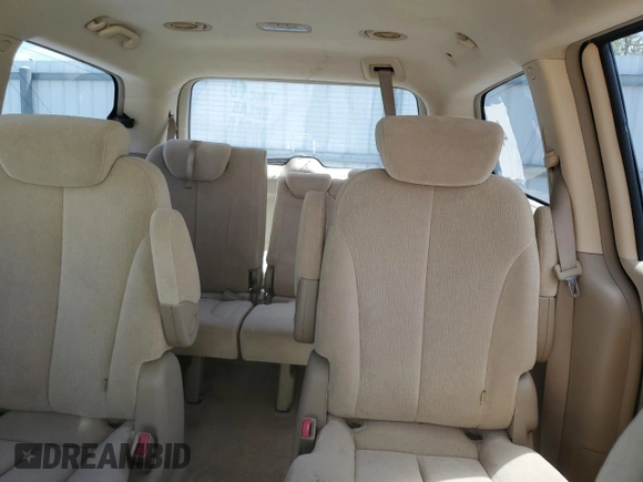 2006 Kia Sedona LX with VIN KNDMB233566044756, listed as a Copart auction lot 51137025 with 79,169 mi miles and Non Repairable. Bid and sale history available at carsss.com. Image 10.