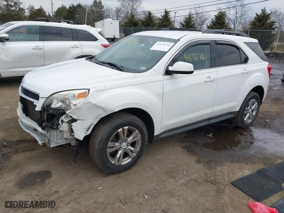 2013 Chevrolet Equinox LT with VIN 2GNFLNEK6D6155231, listed as a IAAI auction lot 41672716 with 172,203 mi miles. Bid and sale history available at carsss.com. Image 2.