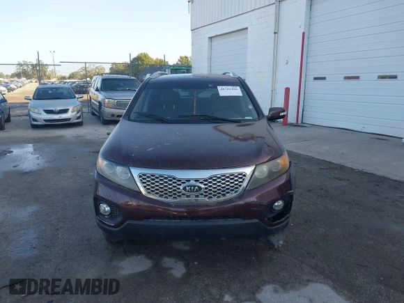 2012 Kia Sorento EX with VIN 5XYKUCA61CG247916, listed as a IAAI auction lot 40741466 with 1 mi miles. Bid and sale history available at carsss.com. Image 11.