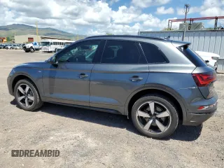 2023 Audi Q5 S line Prestige with VIN WA1FAAFY3P2055352, listed as a Copart auction lot 48815035 with 17,863 mi miles and Salvage title. Bid and sale history available at DreamBid. Image 2.