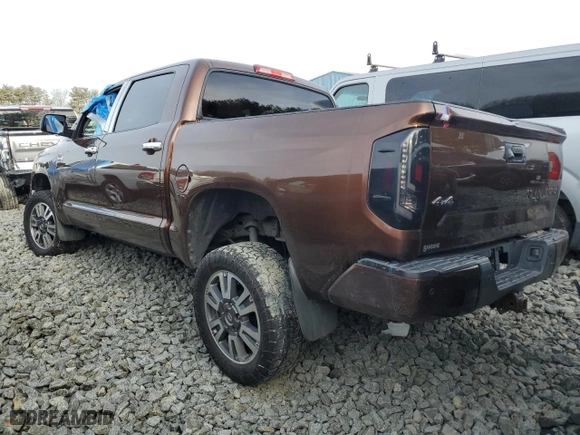 2014 Toyota Tundra 4WD Truck Platinum with VIN 5TFAW5F17EX338297, listed as a Copart auction lot 42293885 with 155,802 mi miles and Salvage Title. Bid and sale history available at carsss.com. Image 2.