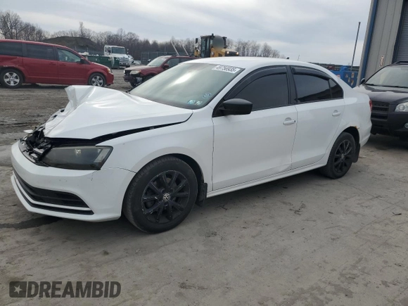2015 Volkswagen Jetta Sport with VIN 3VWB17AJXFM285346, listed as a Copart auction lot 49756935 with 111,599 mi miles and Salvage title. Bid and sale history available at DreamBid. Image 1.