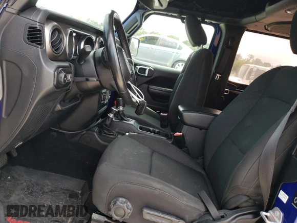 2020 Jeep Wrangler Willys with VIN 1C4GJXAN3LW335320, listed as a Copart auction lot 58863454 with 31,101 mi miles and Non repairable. Bid and sale history available at DreamBid. Image 7.