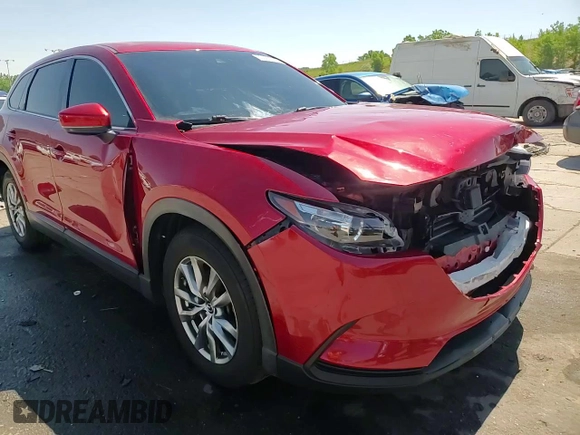 2019 Mazda CX-9 Touring with VIN JM3TCACY5K0316516, listed as a Copart auction lot 60080355 with 126,185 mi miles and Salvage title. Bid and sale history available at DreamBid. Image 15.