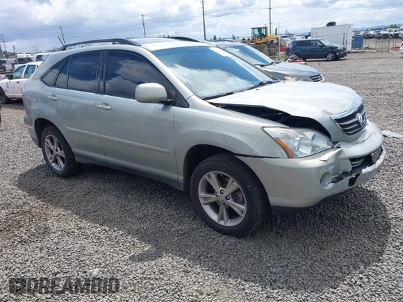 2006 Lexus RX 400h z VIN JTJHW31U860010706, wystawiony jako IAAI lot #42286504 z przebiegiem 220 671 mil mil oraz . Historia ofert i sprzedaży dostępna na DreamBid. Obrazek 1.
