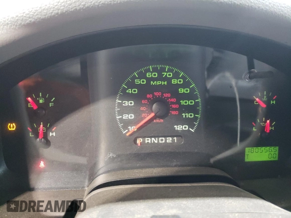 2008 Ford F-150 XL with VIN 1FTRF12218KE99420, listed as a Copart auction lot 44767035 with 180,556 mi miles and Salvage Title. Bid and sale history available at carsss.com. Image 9.