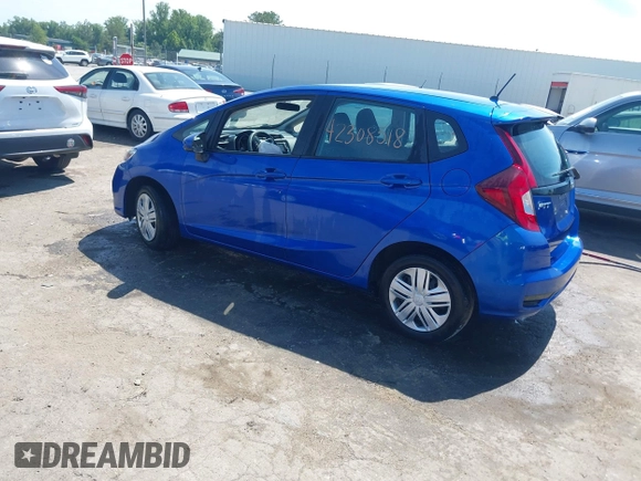 2020 Honda Fit LX with VIN 3HGGK5H43LM703494, listed as a IAAI auction lot 42308518 with 67,452 mi miles and . Bid and sale history available at DreamBid. Image 3.