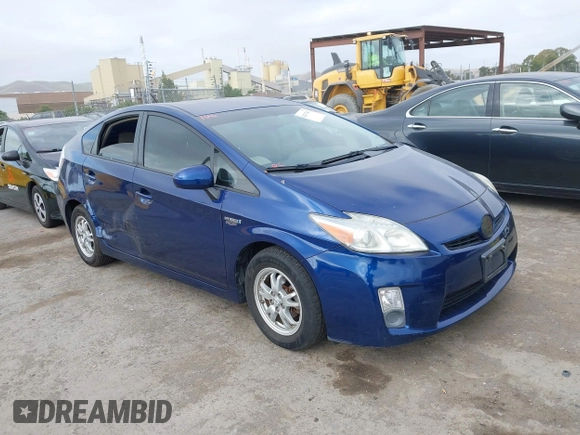 2010 Toyota Prius Four with VIN JTDKN3DU0A1301985, listed as a IAAI auction lot 42217421 with 198,940 mi miles and . Bid and sale history available at DreamBid. Image 1.