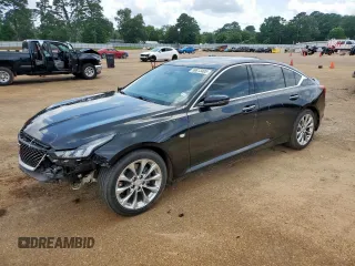 2020 Cadillac CT5 Premium Luxury с VIN 1G6DN5RK1L0126802, выставлен на аукционе Copart как лот 59813405 с пробегом 73 495 миль миль и Списание • Salvage title. История ставок и продаж доступна на DreamBid. Изображение 1.