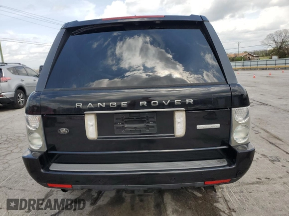 2006 Land Rover Range Rover SC with VIN SALMF13426A233328, listed as a Copart auction lot 51256585 with 200,814 mi miles and Salvage title. Bid and sale history available at DreamBid. Image 6.