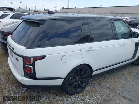 2019 Land Rover Range Rover with VIN SALGS5RE8KA550931, listed as a IAAI auction lot 41702576 with 47,568 mi miles. Bid and sale history available at carsss.com. Image 4.