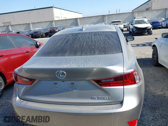 2016 Lexus IS 200t with VIN JTHBA1D2XG5007623, listed as a IAAI auction lot 42432579 with 116,763 mi miles and . Bid and sale history available at DreamBid. Image 17.