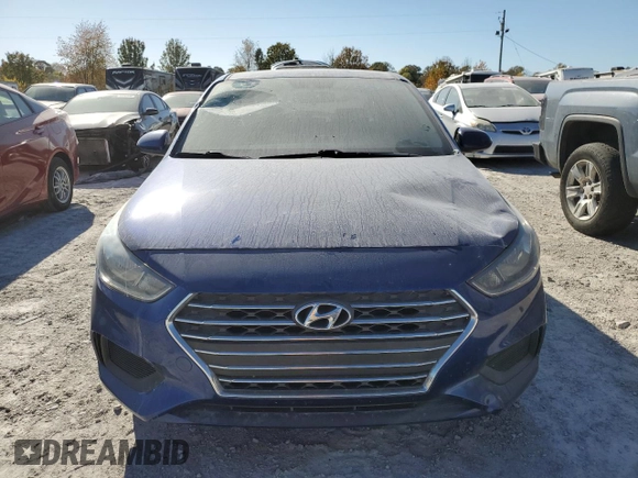 2019 Hyundai Accent SE with VIN 3KPC24A34KE053947, listed as a Copart auction lot 75590504 with 150,686 mi miles and Salvage Title. Bid and sale history available at carsss.com. Image 5.