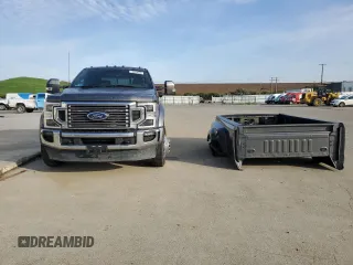 2022 Ford Super Duty F-450 DRW XL with VIN 1FT8W4DT1NED61096, listed as a Copart auction lot 45229825 with 46,826 mi miles and Salvage Title. Bid and sale history available at carsss.com. Image 5.