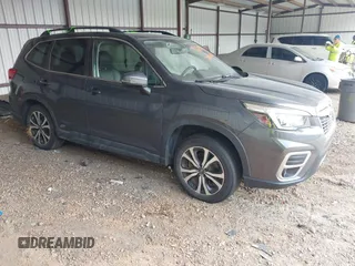 2020 Subaru Forester Limited with VIN JF2SKAUC2LH425563, listed as a IAAI auction lot 42637194 with 55,716 mi miles and . Bid and sale history available at DreamBid. Image 1.