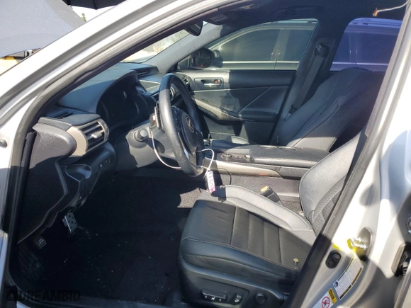 2015 Lexus IS 250 with VIN JTHBF1D28F5072390, listed as a Copart auction lot 52347825 with 77,263 mi miles and Salvage Title. Bid and sale history available at carsss.com. Image 7.