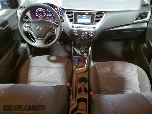 2021 Hyundai Accent SE with VIN 3KPC24A65ME147428, listed as a Copart auction lot 50730725 with 49,071 mi miles and Salvage title. Bid and sale history available at DreamBid. Image 8.