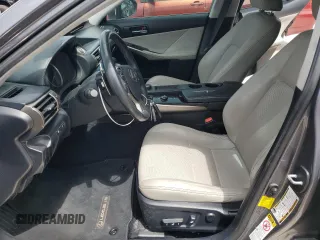 2014 Lexus IS 250 with VIN JTHBF1D20E5005622, listed as a Copart auction lot 54598975 with 107,547 mi miles and Salvage Title. Bid and sale history available at carsss.com. Image 7.