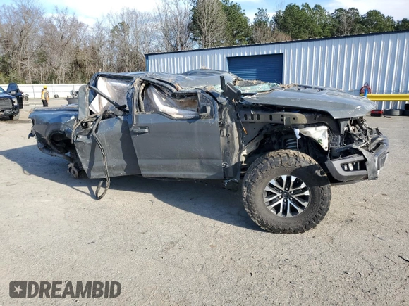2020 Ford F-150 Raptor with VIN 1FTFW1RG5LFA08708, listed as a Copart auction lot 47223985 with 107,683 mi miles and Salvage Title. Bid and sale history available at carsss.com. Image 4.