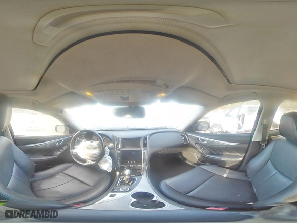 2015 Infiniti Q50 Premium with VIN JN1BV7AP6FM341812, listed as a Copart auction lot 71757004 with 179,635 mi miles and Non Repairable. Bid and sale history available at carsss.com. Image 12.