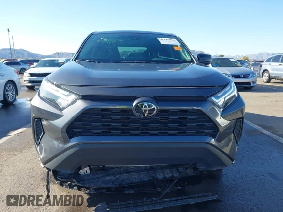2023 Toyota RAV4 LE with VIN 2T3F1RFV5PC348351, listed as a IAAI auction lot 41825060 with 48,968 mi miles. Bid and sale history available at carsss.com. Image 6.
