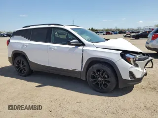 2020 GMC Terrain SLE with VIN 3GKALTEV7LL321871, listed as a Copart auction lot 56484745 with Not provided miles and Salvage title. Bid and sale history available at DreamBid. Image 4.