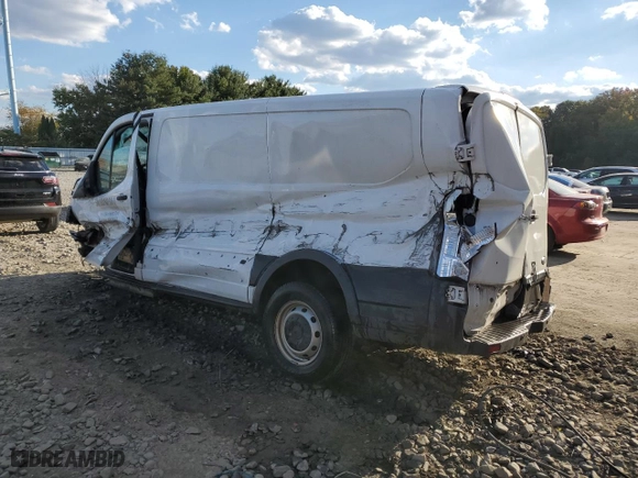 2017 Ford Transit Van with VIN 1FTYR1YM5HKA70292, listed as a Copart auction lot 75214644 with 0 mi miles and Non Repairable. Bid and sale history available at carsss.com. Image 2.