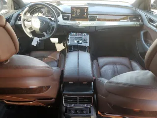2014 Audi A8 3.0T with VIN WAURGAFD7EN011250, listed as a Copart auction lot 83664654 with 102,924 mi miles and Salvage title. Bid and sale history available at DreamBid. Image 8.