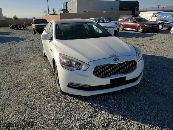 2016 Kia K900 Luxury with VIN KNALU4D30G6032707, listed as a Copart auction lot 87649785 with 98,309 mi miles and Salvage Title. Bid and sale history available at carsss.com. Image 10.