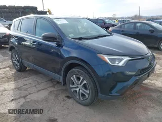 2018 Toyota RAV4 LE with VIN JTMBFREV5JD253342, listed as a IAAI auction lot 41656581 with 243,791 mi miles. Bid and sale history available at carsss.com. Image 1.